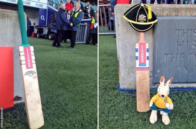 England and Australia's tribute to Phillip Hughes