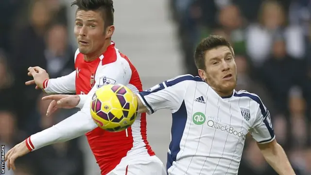 Sebastien Pocognoli of West Brom