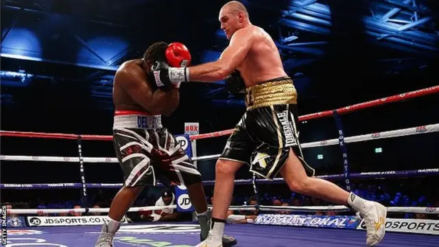 Tyson Fury and Dereck Chisora