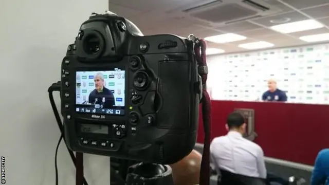 Mark Hughes news conference