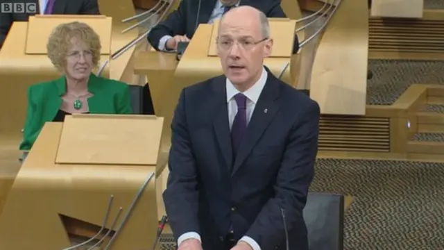 Deputy First Minister John Swinney