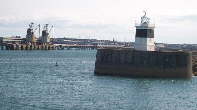 Holyhead port