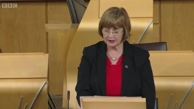 Labour MSP Margaret McDougall