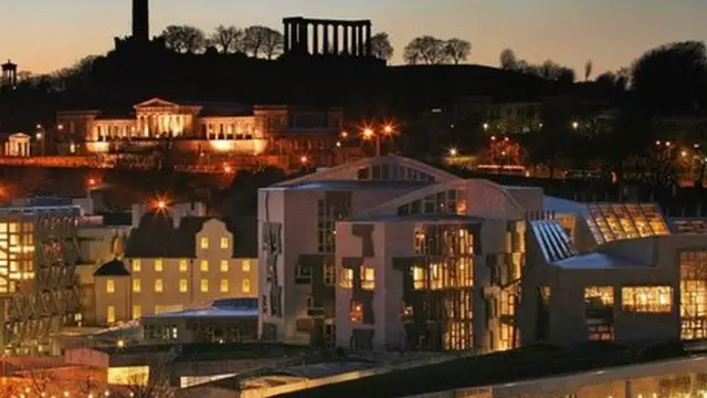 Parly at night