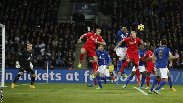 Leicester v Liverpool