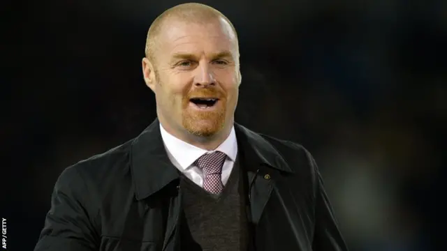 Burnley manager Sean Dyche