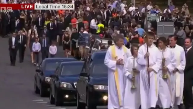 Procession through Macksville