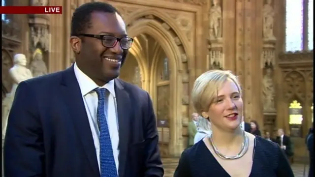 Kwasi Kwarteng and Stella Creasy