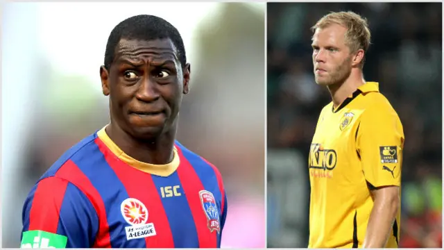 Emile Heskey and Eidur Gudjohnsen