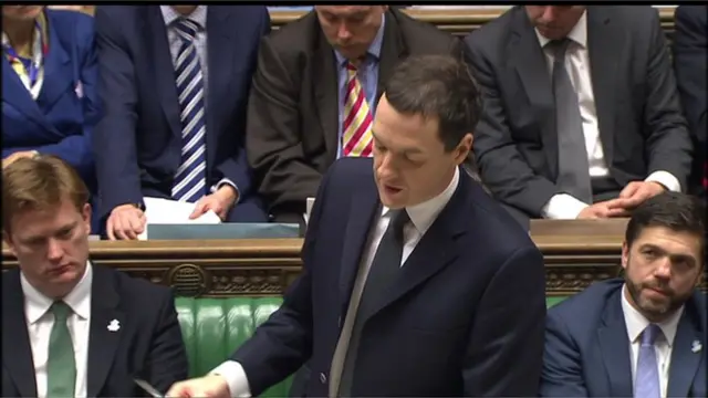 Chancellor George Osborne