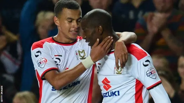 Dele Alli and Benik Afobe