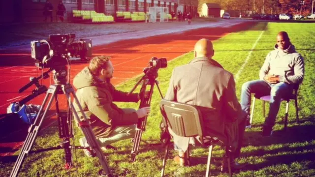 Marlon Harewood speaks to Damian Johnson