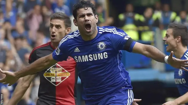 Chelsea striker Diego Costa