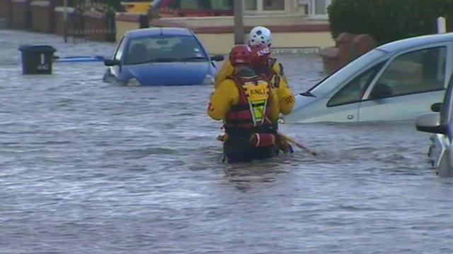 Flashback to Rhyl flooding