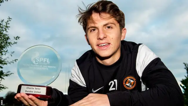 Dundee United's Charlie Telfer