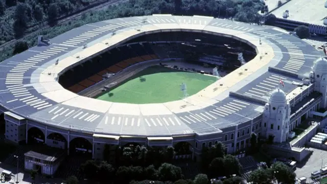 The old Wembley stadium