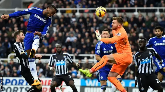 Chelsea take on Newcastle