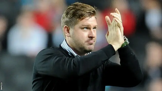 MK Dons boss Karl Robinson