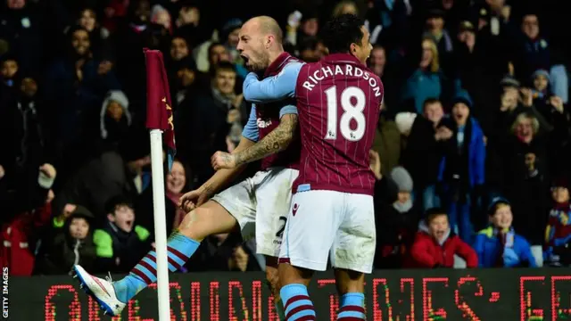 Alan Hutton and Kieron Richardson