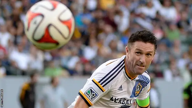 LA Galaxy striker Robbie Keane