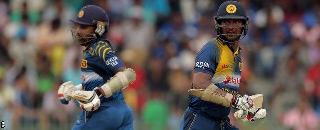 Mahela Jayawardene and Kumar Sangakkara