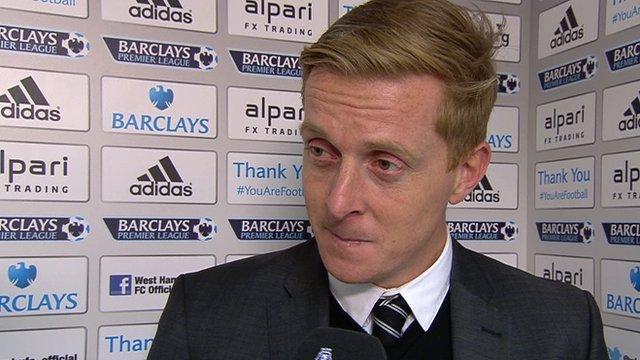 Swansea Manager, Garry Monk