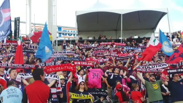 New England Revolution fans