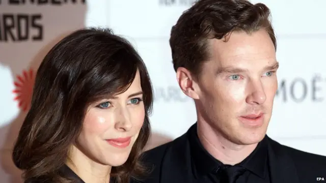 Sophie Hunter and Benedict Cumberbatch