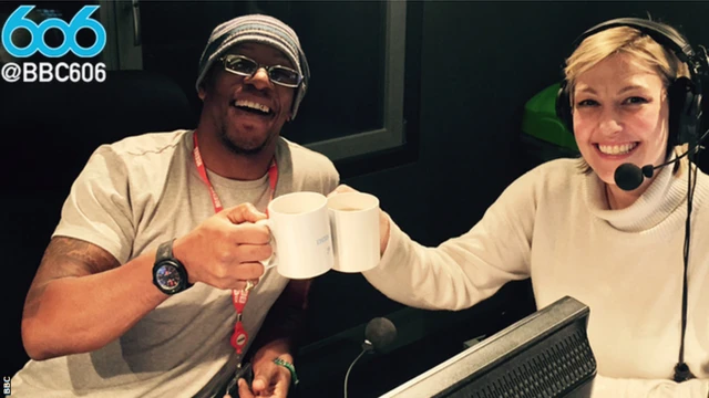 Ian Wright and Kelly Cates