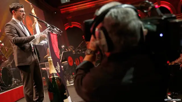 Simon Bird at the Bifas