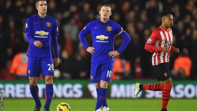 Robin Van Persie and Wayne Rooney