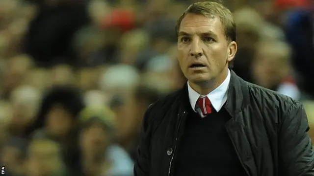 Liverpool boss Brendan Rodgers