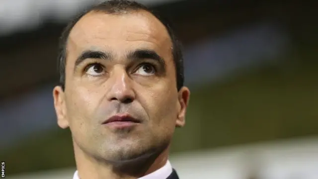 Everton boss Roberto Martinez