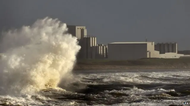 The sea in Saltcoats