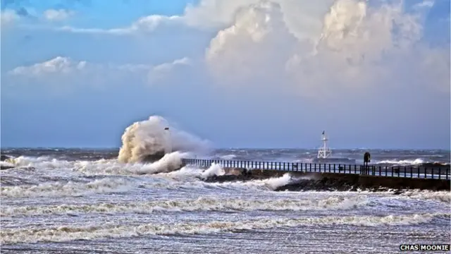 Ayr Harbour Pier