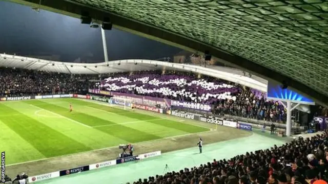 Maribor fans banner