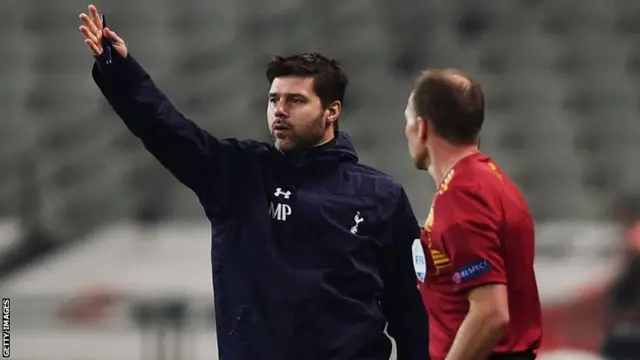 Tottenham manager Mauricio Pochettino