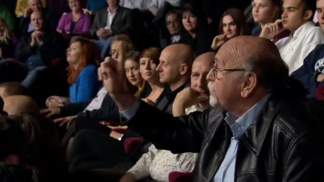 Man in audience angered by MPs' pay rises