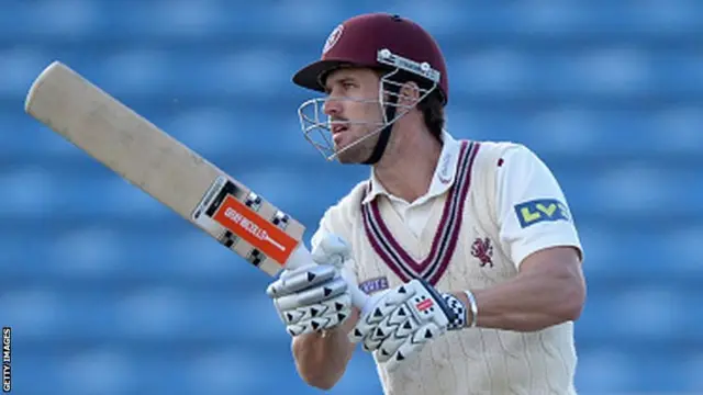 Nick Compton in action for Somerset