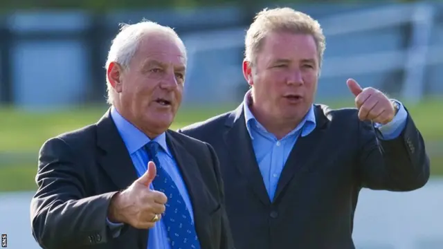 Walter Smith and Ally McCoist