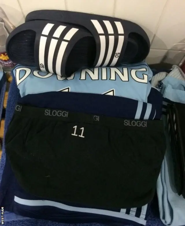 Stewart Downing boxer shorts