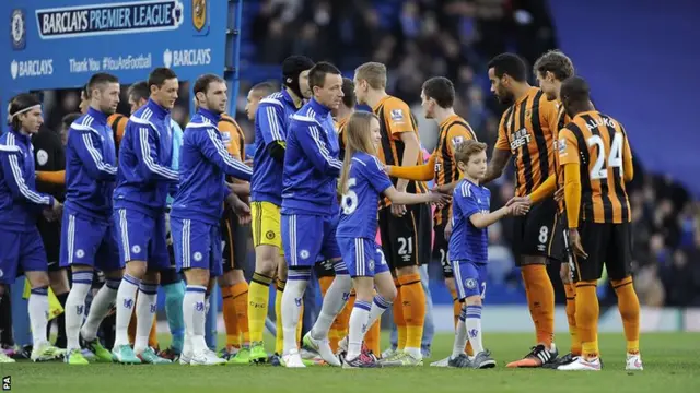 Chelsea and Hull City