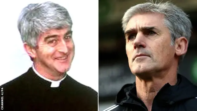 Father Ted and Alan Irvine