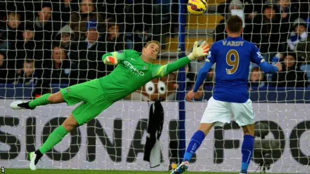 Manchester City goalkeeper Joe Hart