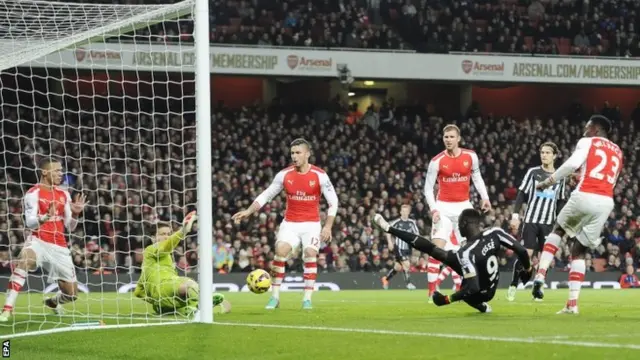 Pappis Cisse's shot is saved