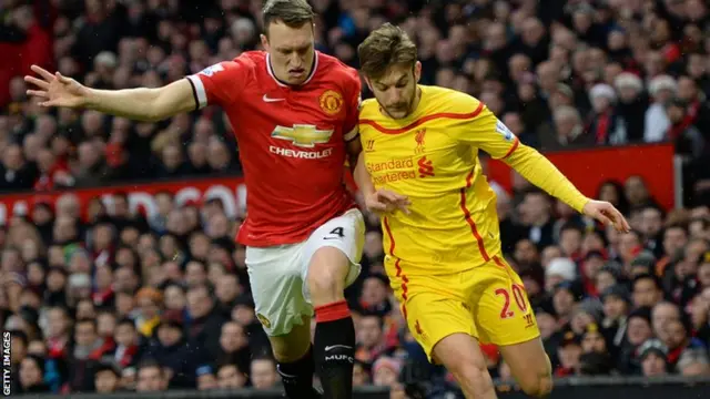 Phil Jones and Adam Lallana