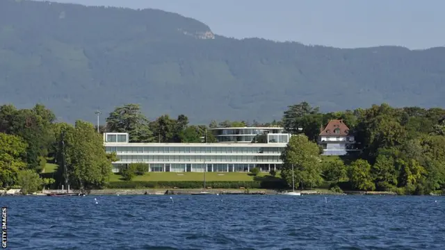 Uefa headquarters in Nyon, Switzerland