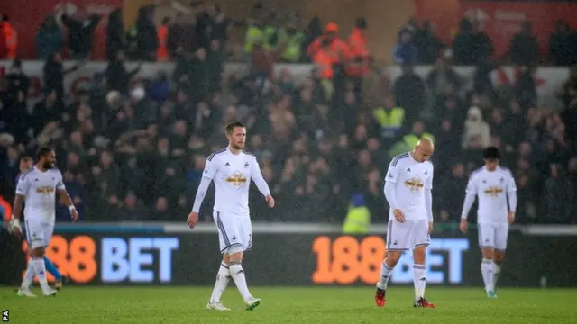 Dejected Swansea