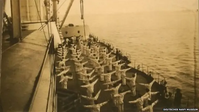 German sailors' drill