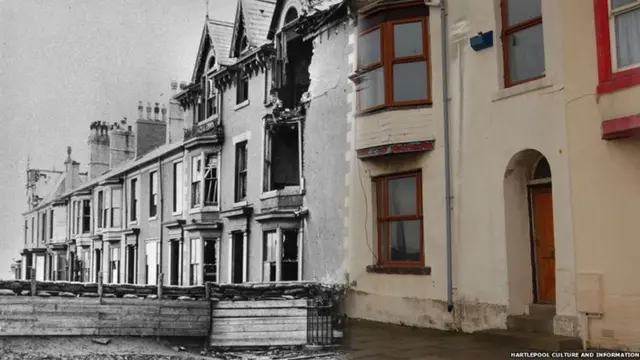 Moor terrace looking towards the sea